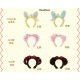 Mademoiselle Pearl Ice Cream Bags and Headbow(Reservation/3 Colours/Full Payment Without Shipping)